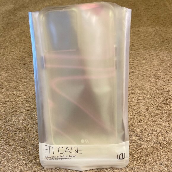 Iridescent Clear Phone Case iPhone 12 Max Pro or 12 **Stocking Stuffer-Gift** - Picture 3 of 4
